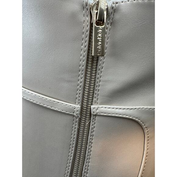 Calvin Klein Vivera Women’s Ivory Stiletto Heel Ankle Booties – Size 11M, New - Picture 3 of 11